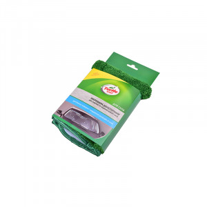 Мікрофібра двостороння для очищення і додання блиску склу Turtle Wax X5344