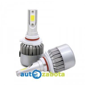 Купить лампи світлодіодні c6 hb4 9006 12-24v cob (2шт)