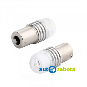 Купить автолампа vecta led 12v 1 led ba15s red 6154 (2шт.)