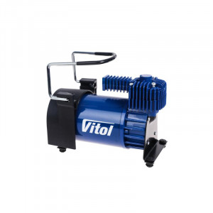Компрессор ViTOL K-55 150psi/23Amp/50л/шланг 5,0м/клеммы/с дефлятором (K-55)