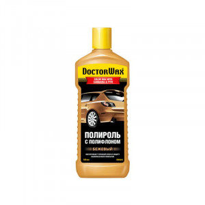 DoctorWax Кольорузбагачений поліроль з тефлоном, бежевый 300мл