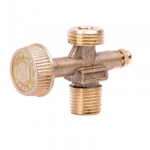 Вентиль для газовых баллонов и горелок Intertool GS-0009
