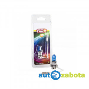 Купить автолампа pulso галогенна h3 pk22s 12v 55w super white / блістер lp-30551 (1 шт.)
