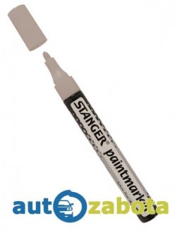 Перманентный маркер по металлу Stanger Paintmarker белый