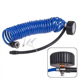 Компрессор ViTOL K-55 150psi/23Amp/50л/шланг 5,0м/клеммы/с дефлятором (K-55)