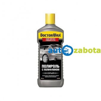 DoctorWax Кольорозбагачений поліроль з тефлоном, сірий 300мл