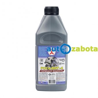 Гальмівна рідина Рось DOT-4 1 л