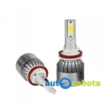 Купить лампи світлодіодні c6 h11 12-24v cob (2шт)