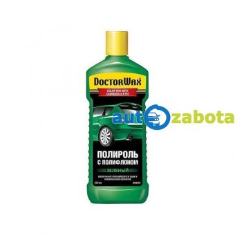 DoctorWax Кольорузбагачений поліроль з тефлоном, зелений 300мл