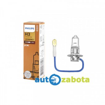 Купить автолампа philips галогенна premium + 30% h3 12336pr (c1)