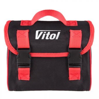 Компрессор ViTOL K-72 150psi/25Amp/90л/2 цилиндра/шланг 5,0м/клеммы/с дефлятором (K-72)