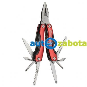 Мультиинструмент 160 мм, 12 в 1 с чехлом Intertool HT-0541