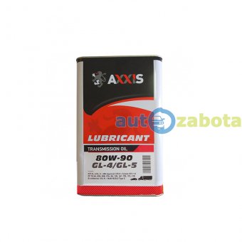 Купить олива трансмісійна axxis 80w-90 gl-4/gl-5 1 л