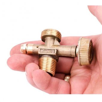 Вентиль для газовых баллонов и горелок Intertool GS-0009