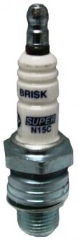 Купить свічки запалювання brisk n15c (super) (moto)