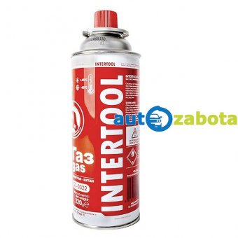 Баллон газовый 220 г Intertool GS-0022