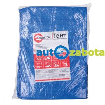 Тент водонепроницаемый 4x5 м Intertool AB-0405