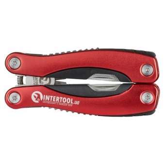 Мультиинструмент 160 мм, 12 в 1 с чехлом Intertool HT-0541